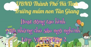 Hoạt động phát triển thẩm mĩ cho trẻ