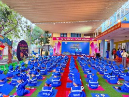 TRƯỜNG MẦM NON TÂN GIANG – GIAO LƯU CÂU LẠC BỘ TIẾNG ANH “RUNG CHUÔNG VÀNG”