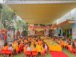 BỮA TIỆC BUFFET CUỐI NĂM – KHOẢNH KHẮC NGỌT NGÀO CỦA CÁC BÉ