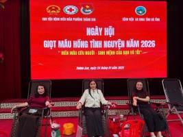 TRƯỜNG MẦM NON TÂN GIANG CHUNG TAY CÙNG NGÀY HỘI “GIỌT MÁU HỒNG TÌNH NGUYỆN 2026”