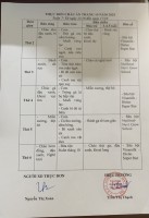 THỰC ĐƠN TUẦN 7 THÁNG 10