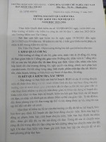 THÔNG BÁO KẾT QUẢ KIỂM TRA NỘI BỘ QUÝ I NĂM HỌC 2025-2026
