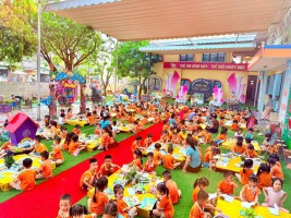 TRƯỜNG MẦM NON TÂN GIANG – HƯỞNG ỨNG “NGÀY HỘI SÁCH VÀ VĂN HÓA ĐỌC VIỆT NAM 2026”