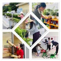 TRƯỜNG MẦM NON TÂN HƯNG –  CHUẨN BỊ CÁC ĐIỀU KIỆN TỐT NHẤT SẴN SÀNG ĐÓN CÁC BÉ TRỞ LẠI TRƯỜNG