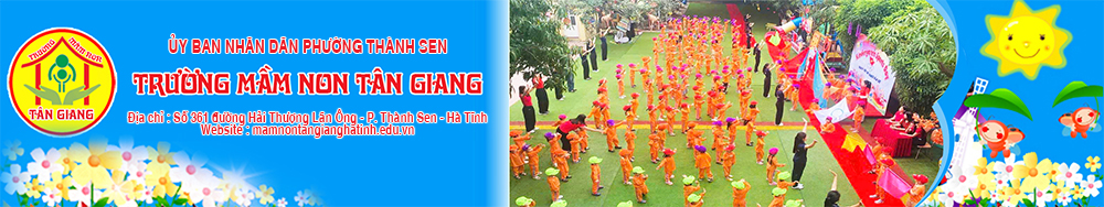 Website Trường Mầm non Tân Giang - Hà Tĩnh
