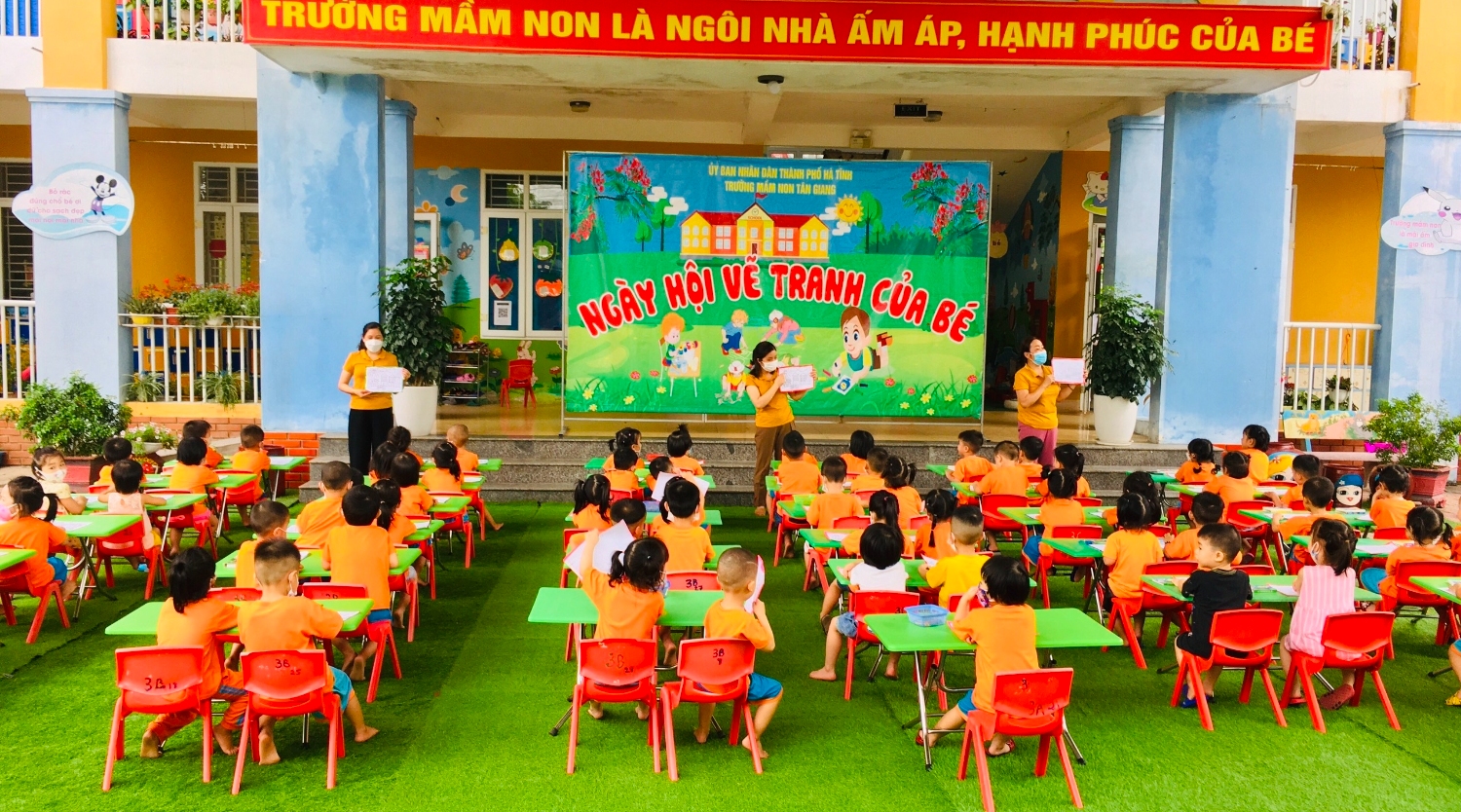 Ngày hội vẽ tranh "Hà Tĩnh Thành phố em yêu"