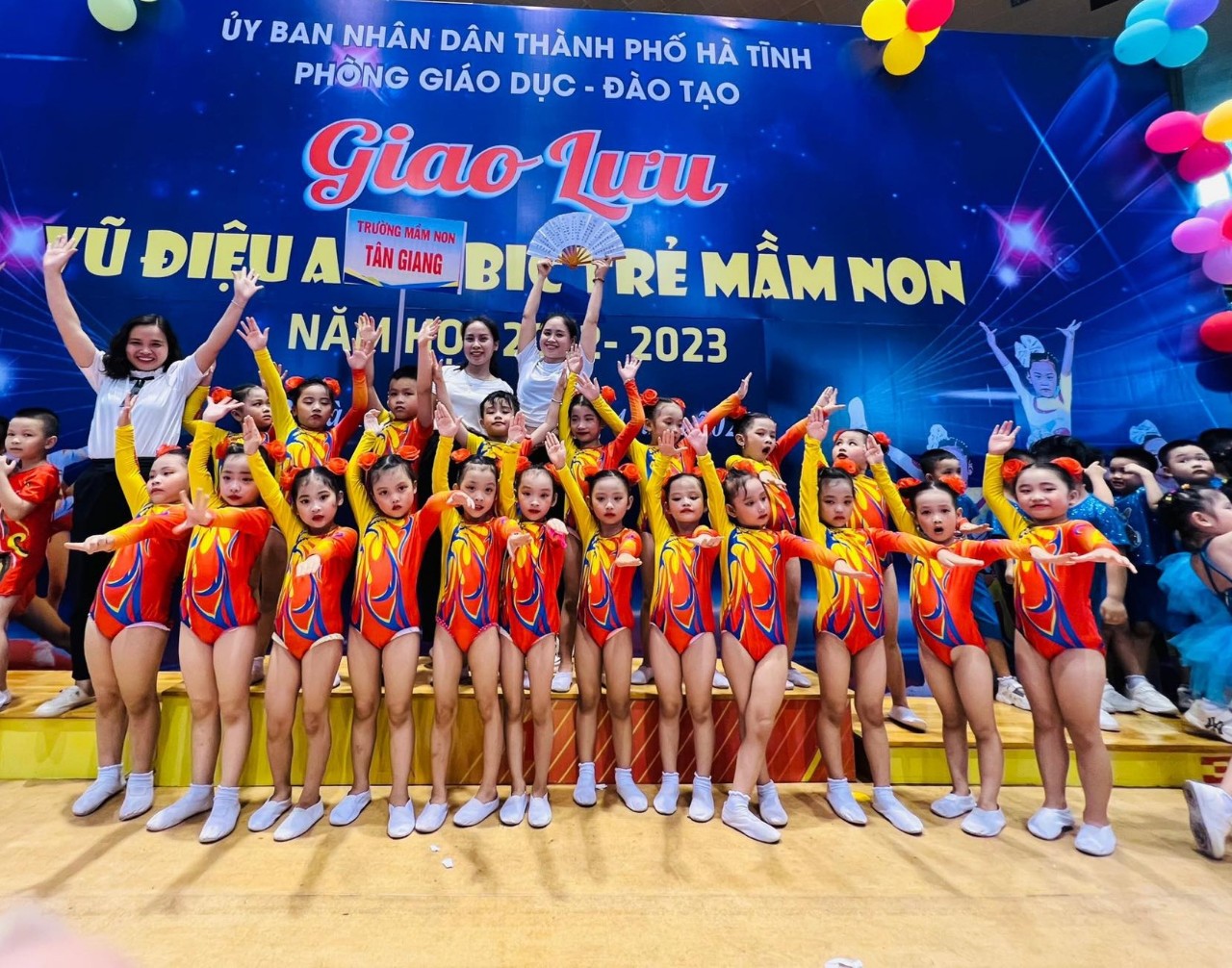 HỘI THI AEROBIC BẬC HỌC MẦM NON NĂM HỌC 2022-2023