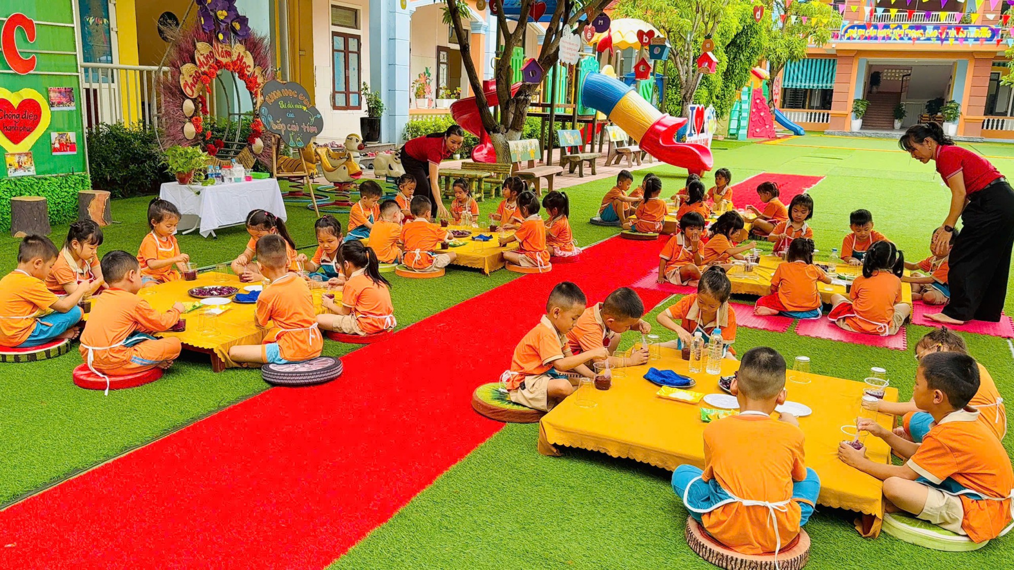 TRƯỜNG MẦM NON TÂN GIANG - KHÁM PHÁ KHOA HỌC VUI CÙNG BÉ