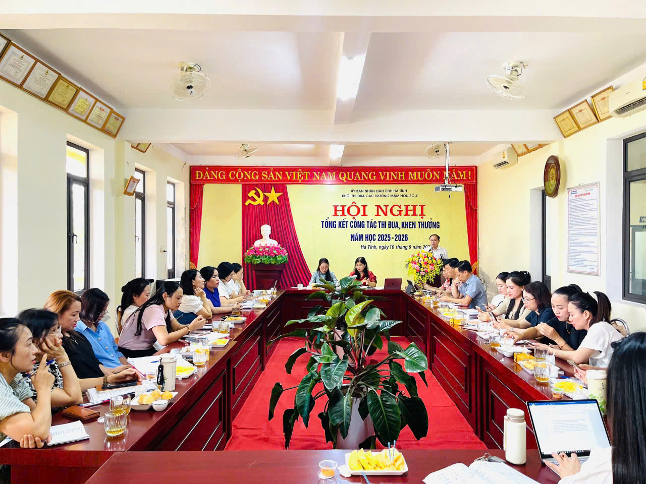 HỘI NGHỊ TỔNG KẾT CÔNG TÁC THI ĐUA, KHEN THƯỞNG NĂM HỌC 2025 - 2026