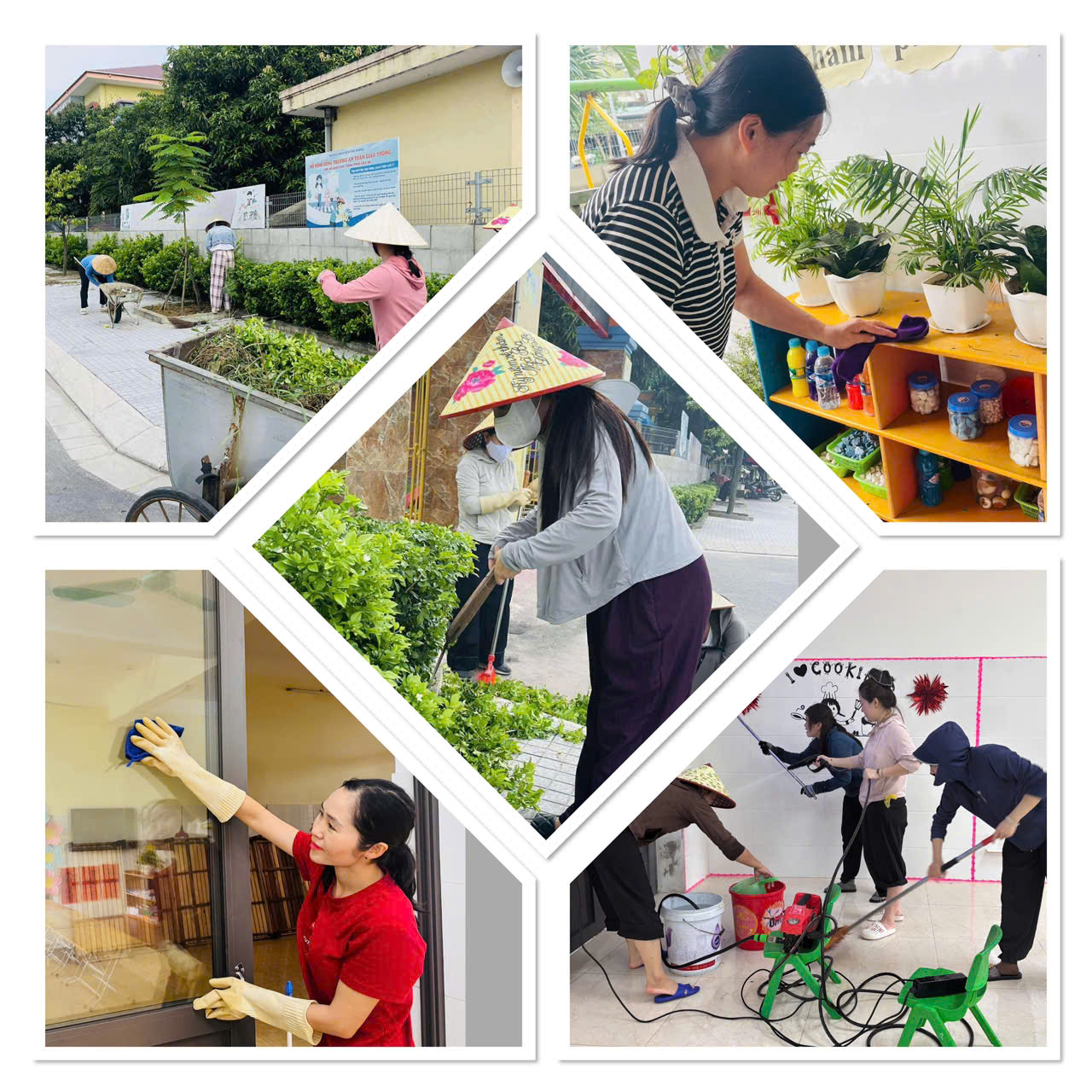 TRƯỜNG MẦM NON TÂN HƯNG –  CHUẨN BỊ CÁC ĐIỀU KIỆN TỐT NHẤT SẴN SÀNG ĐÓN CÁC BÉ TRỞ LẠI TRƯỜNG